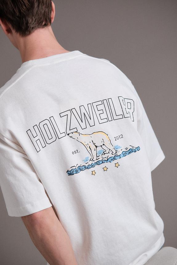 Holzweiler Ranger Bear Tee White-4